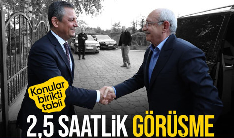 Kemal Kılıçdaroğlu ve Özgür Özel bir araya geldi