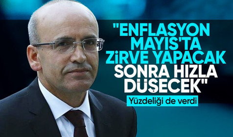 Son Dakika! Mehmet Şimşek Almanya'da: Enflasyon Mayıs'ta zirve yapacak sonra hızla düşecek