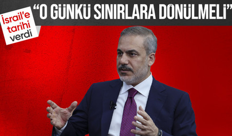 Dışişleri Bakanı Hakan Fidan, katıldığı bir programda İsrail-Filistin gerilimi hakkında değerlendirmede bulundu