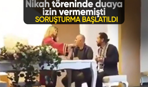 Duaya izin vermeyen nikah memuru hakkında soruşturma başlatıldı