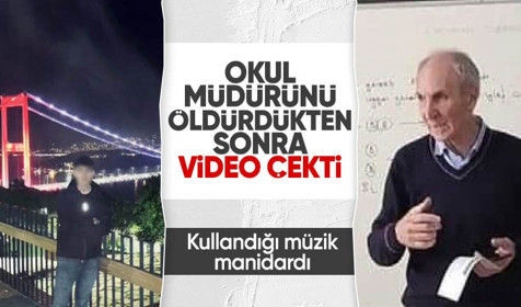 Eyüpsultan'da müdürünü vuran öğrenci, sonrasında video çekti