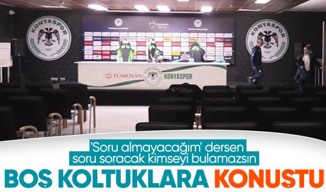 İsmail Kartal'ın maç sonu toplantısına basın mensupları katılım sağlamadı