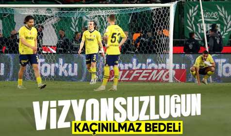 Konya'da 2 puan bırakan Fenerbahçe için flaş sözler! "Vizyonsuzluğun kaçınılmaz bedeli"