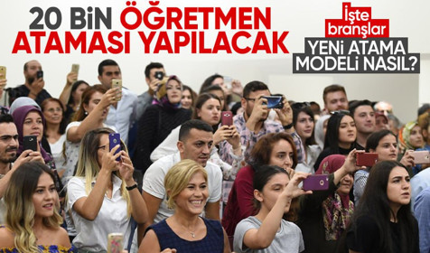 Son dakika! Bakan Tekin 20 bin öğretmen ataması yapılacağını duyurdu