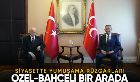 Son Dakika! Özgür Özel-Devlet Bahçeli görüşmesi