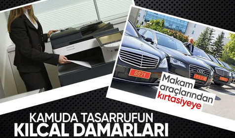 Kamuda tasarruf tedbirleri: Etkinlilerden kırtasiye masraflarına kadar kemer sıkma politikası!