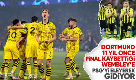 PSG'yi deplasmanda yenen Borussia Dortmund, finale yükseldi