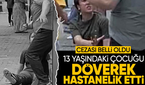 Batman'da 13 yaşındaki çocuğu hastanelik eden zanlıya ev hapsi