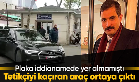 Sinan Ateş'in katilini kaçıran 'çakarlı' aracın görüntüsü ortaya çıktı