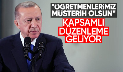 Cumhurbaşkanı Erdoğan'dan öğretmene şiddet açıklaması