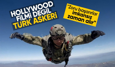 Hollywood filmi değil Türk askerinin terörle mücadele performansı