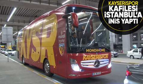 Yıldırım çarpması sebebiyle havalimanına acil iniş yapan Kayserispor'un uçağı yeniden havalandı