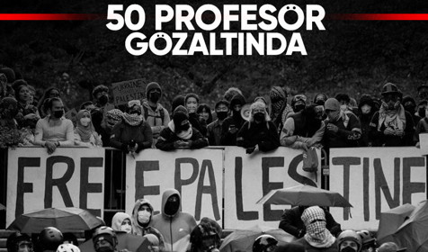ABD'de Filistin protestolarında 50 profesör gözaltına alındı