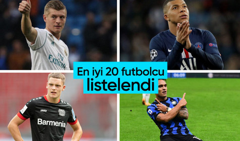 Dünyaca ünlü dergi, en iyi 20 futbolcuyu sıraladı