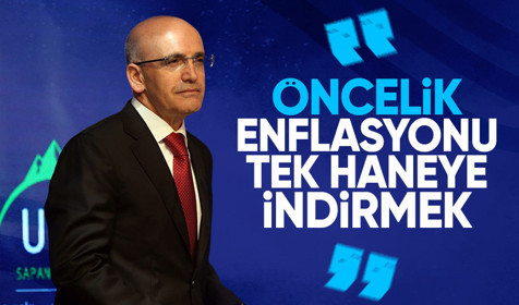 Mehmet Şimşek: Önceliğimiz enflasyonu düşürmek ve fiyat istikrarını sağlamak