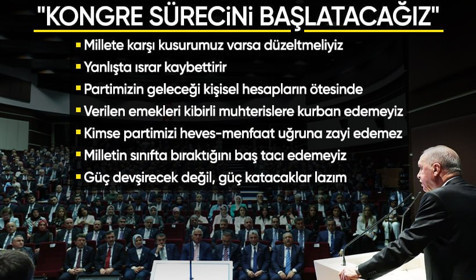 Son Dakika: Cumhurbaşkanı Erdoğan: Bizden güç devşirecek değil, bize güç katacak kişiler lazım