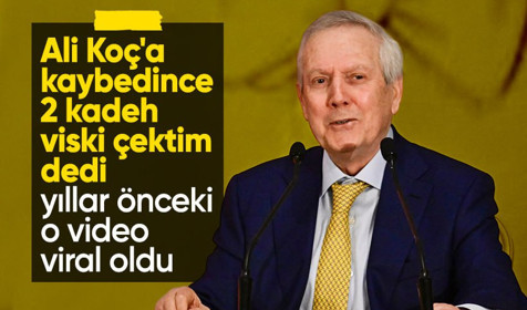 'Ali Koç'a kaybedince 2 kadeh viski çektim' dedi yıllar önceki video viral oldu