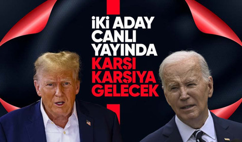 Biden ile Trump, canlı yayında tartışacak
