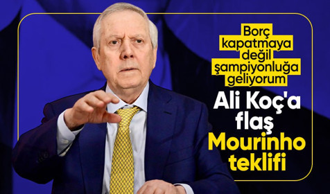 Aziz Yıldırım'dan Ali Koç'a flaş teklif! "Mourinho ile anlaşalım! Başkan olan devam etsin"