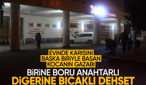 Evinde karısını başka adamla basan kocanın gazabı! Boru anahtarı ve bıçakla saldırdı