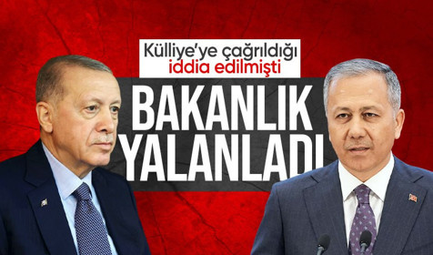 Son dakika! 'Cumhurbaşkanı Erdoğan İçişleri Bakanı Yerlikaya'yı Külliye'ye çağırdı!' iddialarına bakanlıktan yanıt