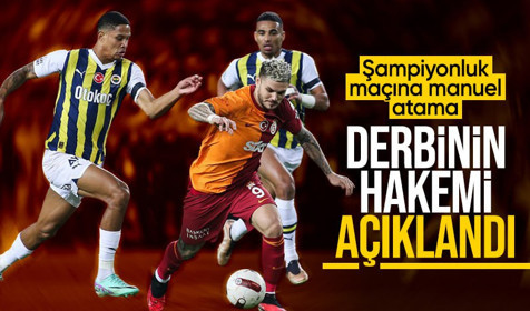 Galatasaray-Fenerbahçe derbisinin hakemi belli oldu!