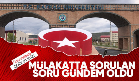 Kafkas Üniversitesi'ndeki çoban krizi gündeme oturdu