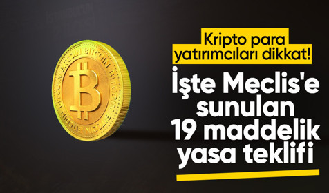 Kripto para yatırımcıları dikkat! Düzenleme Meclis'te: İşte yasa tasarısının detayları...