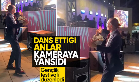 Etimesgut Belediyesi Başkanı Erdal Beşikçioğlu, Melek Mosso konserinde dans etti