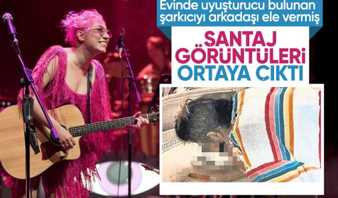 Evinde uyuşturucu bulunmuştu... Kalben'in gizli görüntüleri ortaya çıktı