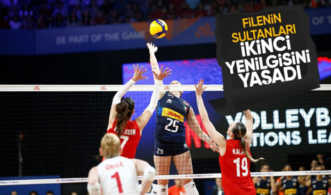 Filenin Sultanları, Milletler Ligi'nde İtalya'ya yenildi