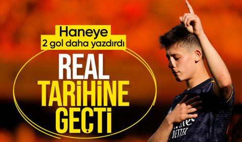 Arda Güler, attığı 2 golle birlikte Real Madrid tarihine geçti