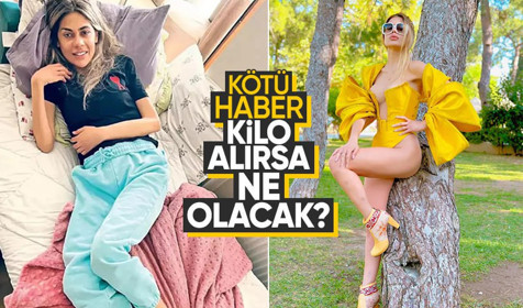 Bahar Candan anoreksiya teşhisiyle tahliye edilmişti! Kilo alırsa ne olacak?
