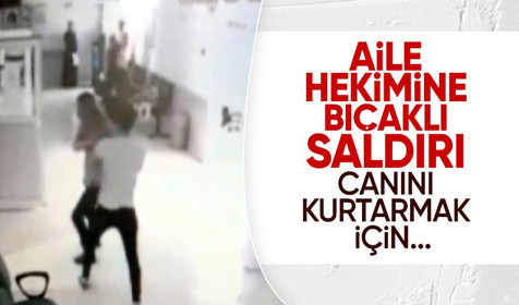 Şanlıurfa'da aile hekimine bıçaklı saldırı! O anlarda bir vatandaşın rahatlığı 'pes' dedirtti