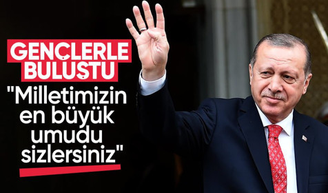 Son dakika! Cumhurbaşkanı Erdoğan: Gençler Milli Mücadele'nin ön saftaki neferleri oldu