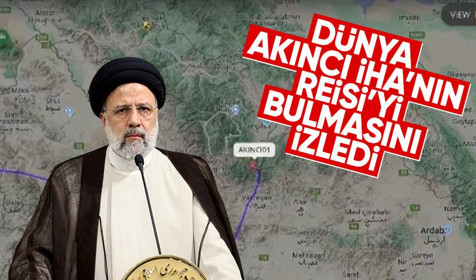 Akıncı İHA'nın İran Cumhurbaşkanı Reisi'yi aradığı uçuş dünyada en çok takip edilen hava aracı oldu