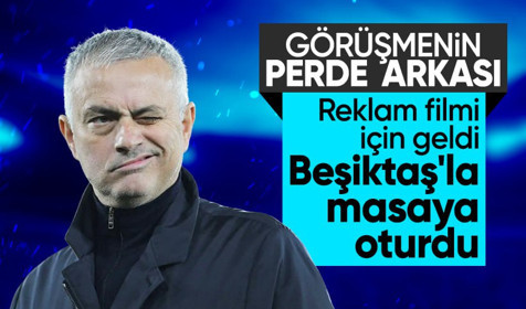 Beşiktaş-Mourinho zirvesinde neler yaşandı? İşte dev görüşmenin perde arkası...