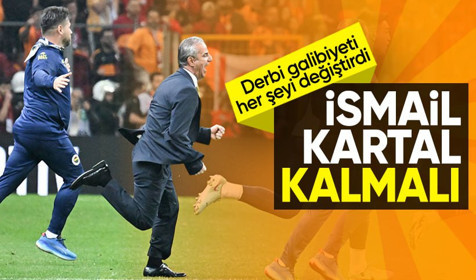 Galatasaray galibiyeti sonrası flaş sözler! "İsmail Kartal'la yola devam edilmeli"