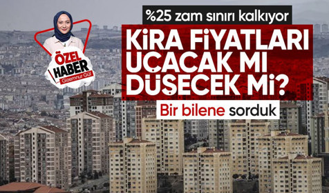 Kira zammında yüzde 25 sınırı uygulamasının bitmesi nelere sebep olur ekonomist İbrahim Kahveci'ye sorduk | HABERET ÖZEL