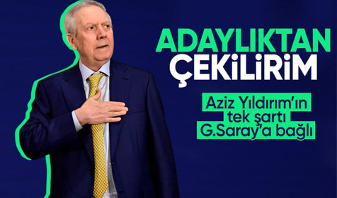 Aziz Yıldırım flaş seçim sözleri! Adaylıktan çekilecek mi?