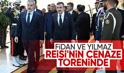 Cumhurbaşkanı Reisi'ye veda | Hakan Fidan ve Cevdet Yılmaz Tahran'da