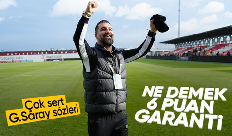 Arda Turan'dan çok sert Galatasaray sözleri! "Ne demek 6 puan garanti"
