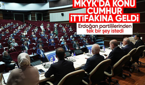 Erdoğan'dan Partililerine net mesaj: Cumhur İttifakı'na sahip çıkalım