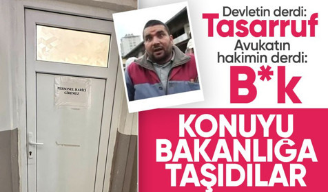 Kaş Adliyesi'nde 'tuvalet' krizi daha da tırmandı! Konu Adalet Bakanlığı'na taşındı