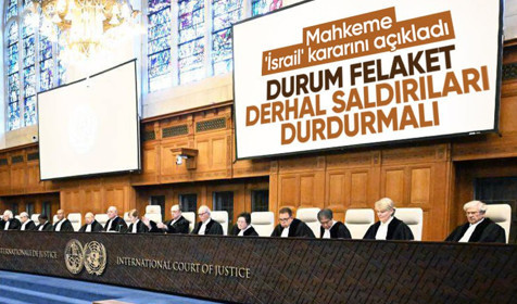 UAD 'İsrail' kararını açıkladı: Derhal saldırılarını durdurmalı