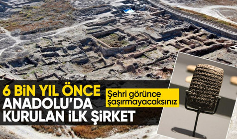 Anadolu'da kurulan ilk şirket keşfedildi: 12 kişi 15 kilo altınla başlamış