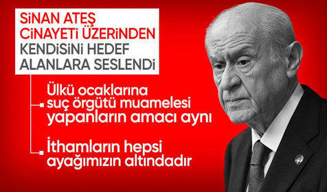 Devlet Bahçeli, MHP ve Ülkü Ocakları'nı hedef alanlara seslendi: İthamların hepsi ayağımızın altındadır