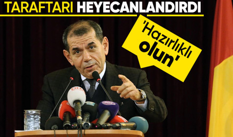 Dursun Özbek'ten taraftarları heyecanlandıran sözler: Yıldızlara hazırlıklı olun
