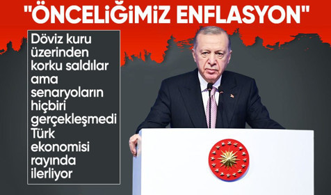 Son Dakika: Cumhurbaşkanı Erdoğan: Türk ekonomisi rayında ilerliyor