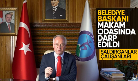 Tonya Belediye Başkanı Osman Beşel çalışanları tarafından darp edildi
